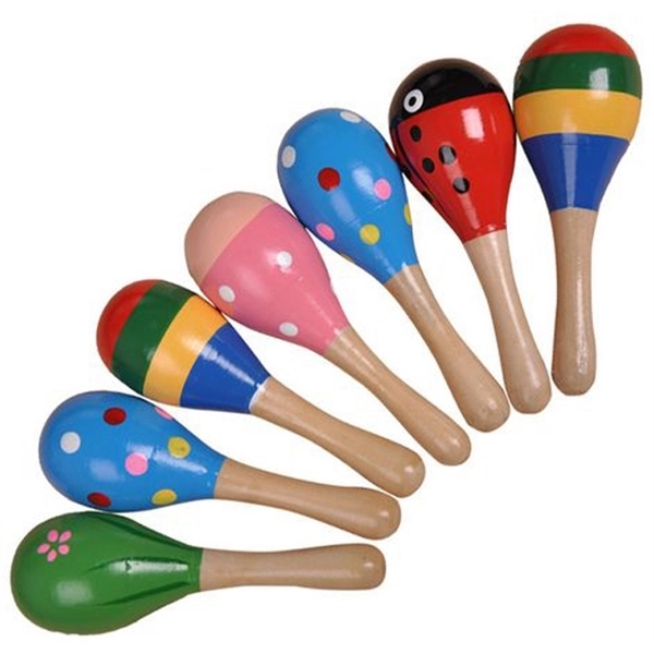 Mini Wood Maracas