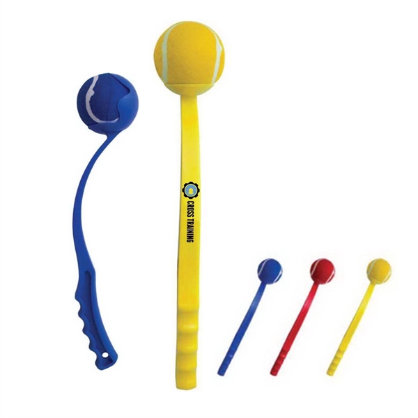 Portable Tennis Ball Thrower for Pets
