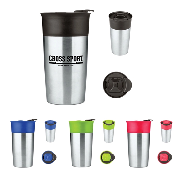 550ml (18 Oz.) Two-tone Insulated Tumbler