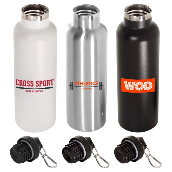 26 Oz. (768 ml) Double-wall insulated Vacuum Workout Bottle