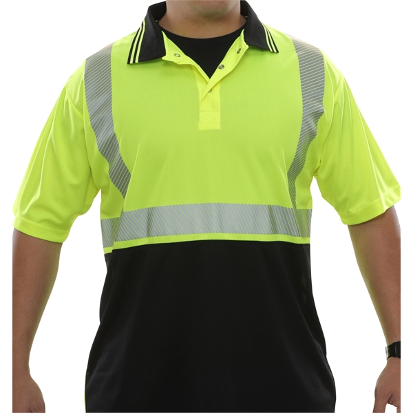 2-Tone Birdseye Polo Shirt