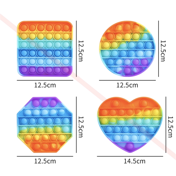 Silicone Push Pop Bubble Toy