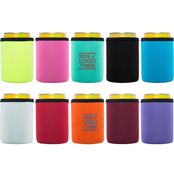 Custom Logo Neoprene Tube Stubby Can Cooler