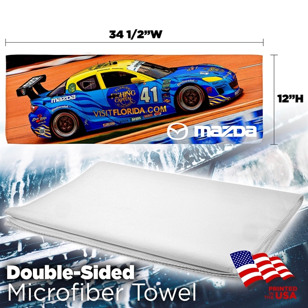 Double Sided Automotive Microfiber Cleaning Towel - Sub