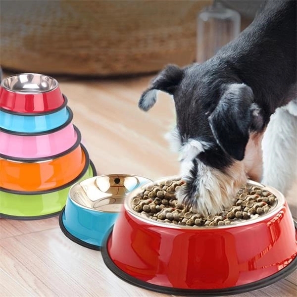 Dog Cat Bowls Stainless Steel Feeder