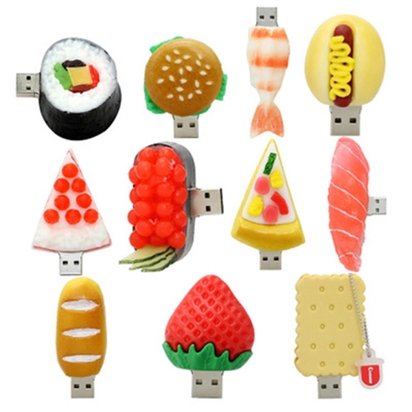 Custom Sushi Shape USB Flash Drive Thumb Drives