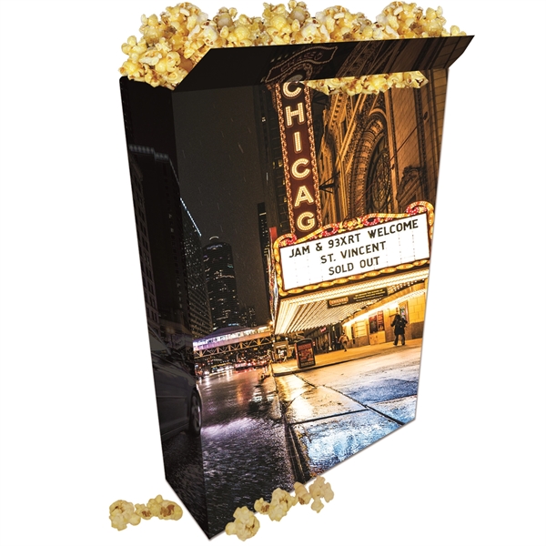 XLarge Popcorn Box Closed Top 130 oz