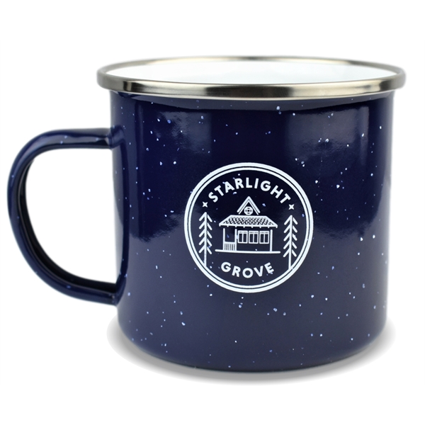 Campfire 17oz Steel Mug with Enamel Finish