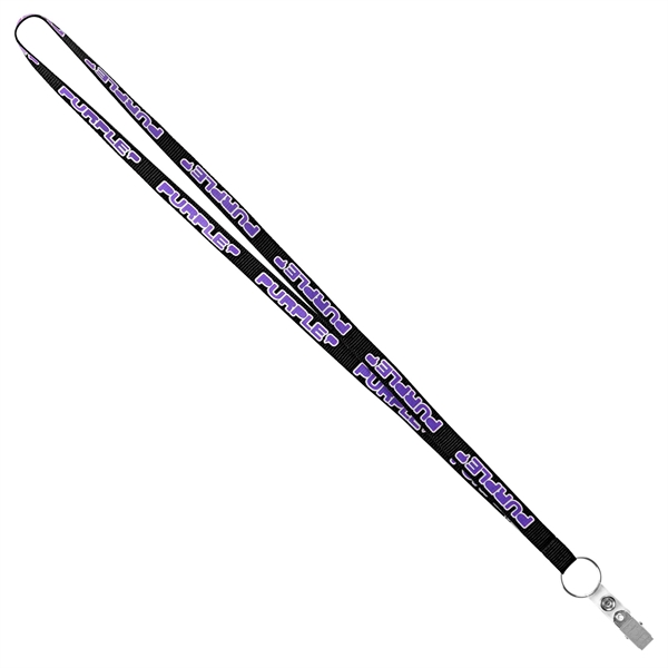 1/2 inch Recycled Econo Lanyard