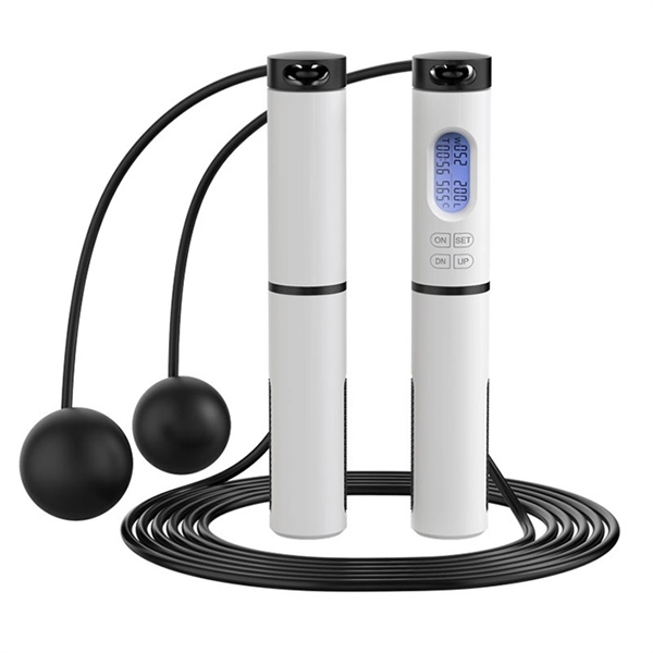 Weighted Cordless Jump Rope with Counter