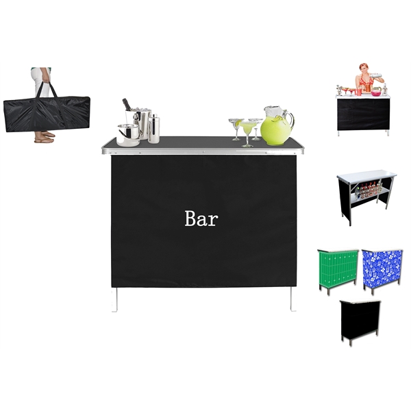Portable Bar Table - Carrying Case Included