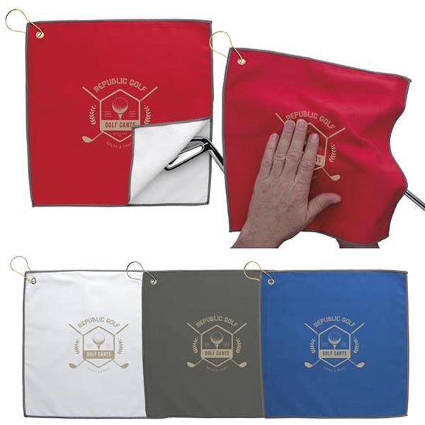 RPET Double Layer Golf Towel