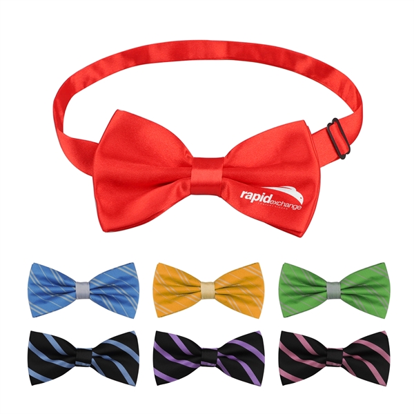 Adjustable Polyester Bow Tie