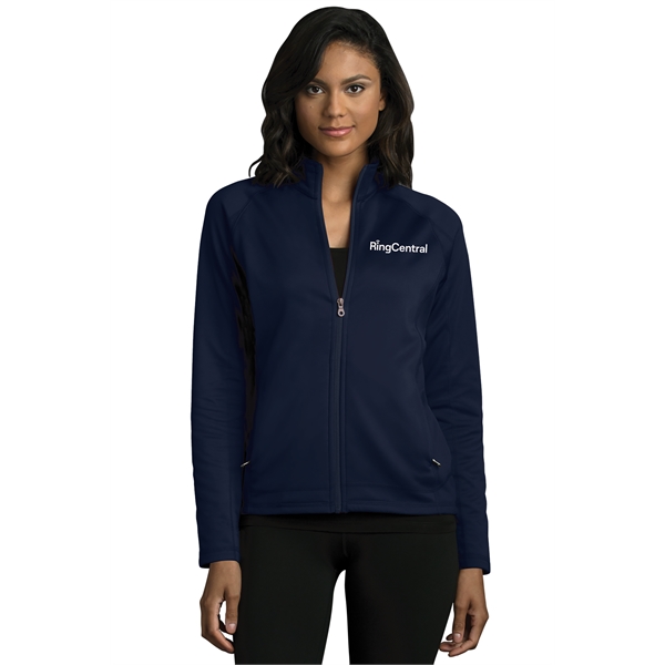 Women's Brushed Back Micro-Fleece Full-Zip Jacket