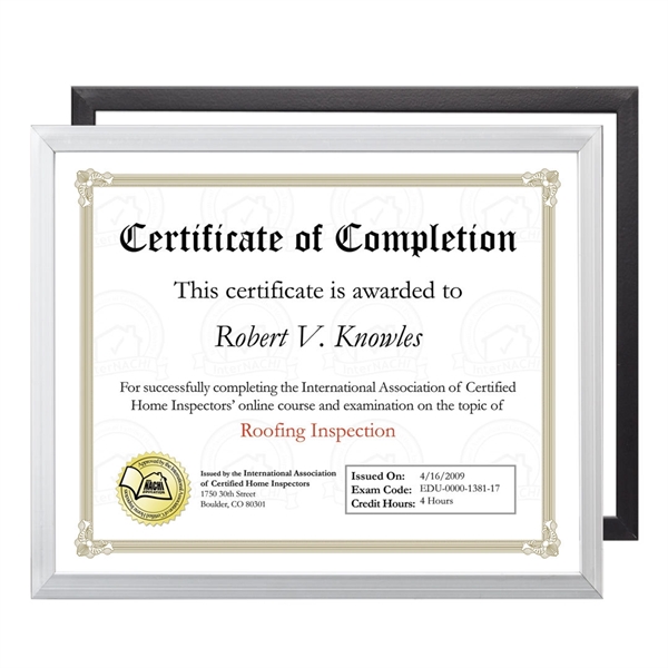 Metropolitan Certificate Frame