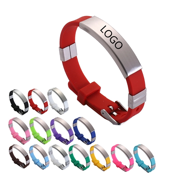 Adjustable Silicone Bracelet