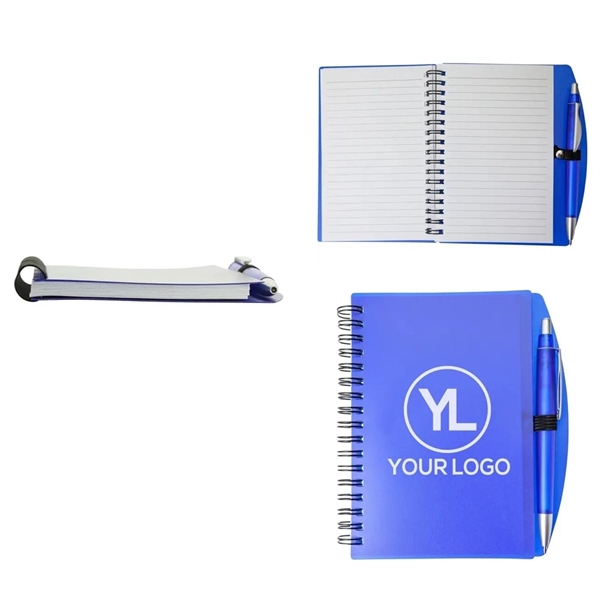 Notebook Office School Supplies + Pen