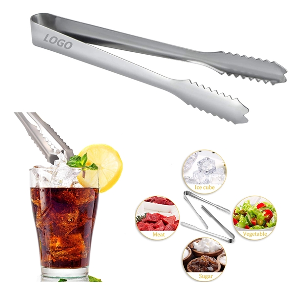 AMIRNA Tongs Stainless Steel Meat Tongs Meatball Maker Ice Tongs for