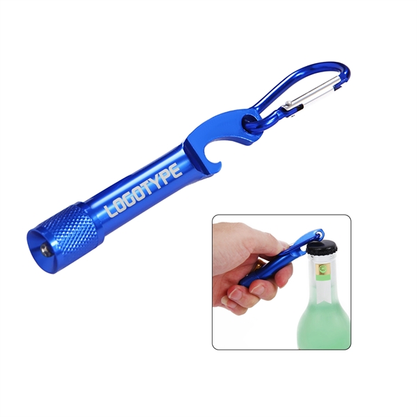 Mini Flashlight With Bottle Opener