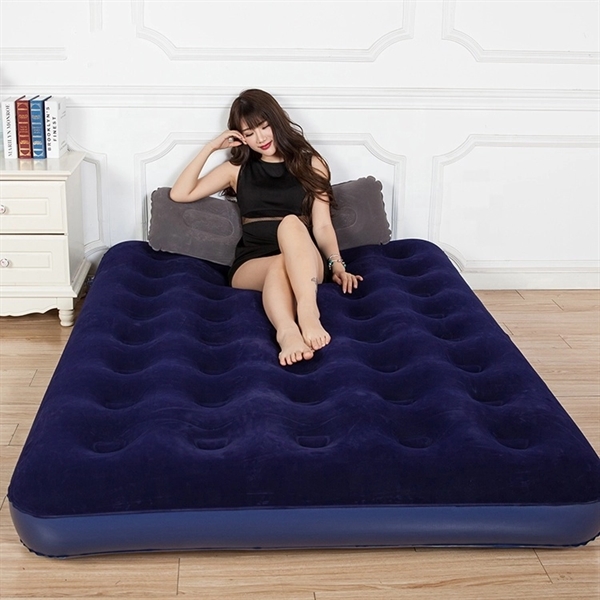 Flocked Inflatable Air Bed Mattress