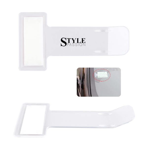 Custom Plastic Car Ticket Holder Clip
