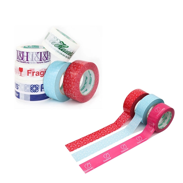 Printed Tape 2" x 109 yds. - 2 Mil