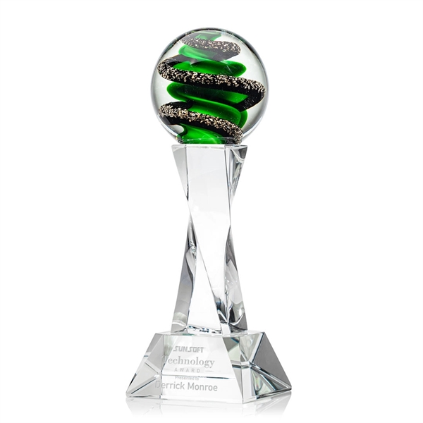 Zodiac Award on Langport Base - Clear