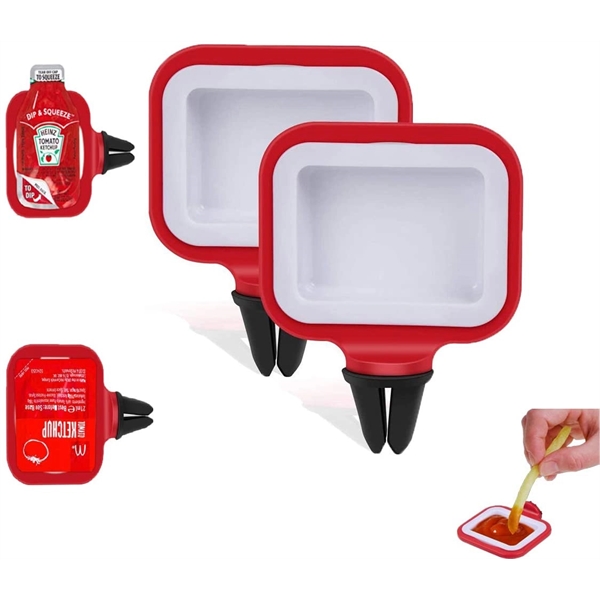 Dip Clip In-Car Sauce Cup Holder