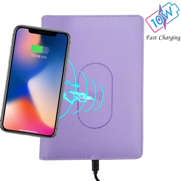 Wireless Charging Notebook