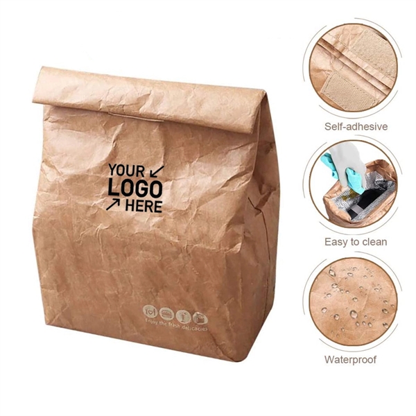 Reusable DuPont Paper Lunch Bag