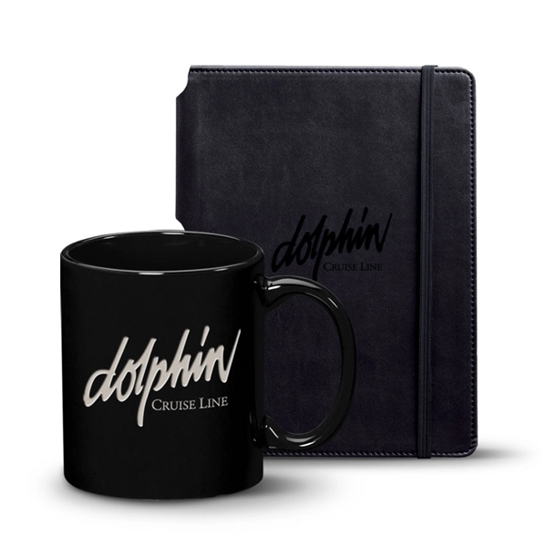 Eccolo® Tempo Journal/Malibu Mug Set