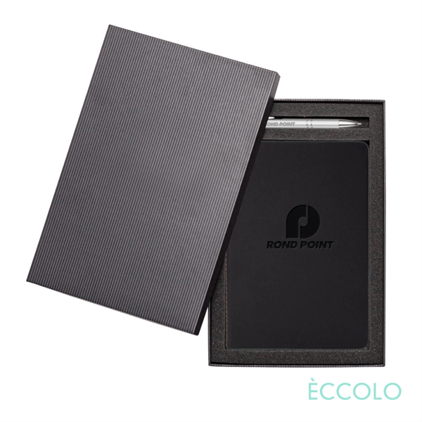 Eccolo® New Wave Journal/Clicker Pen Gift Set - (M)
