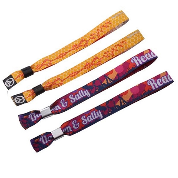 Full Colour Festival Wrist Band