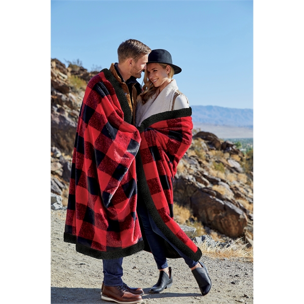 Woodland Plaid Throw Blanket