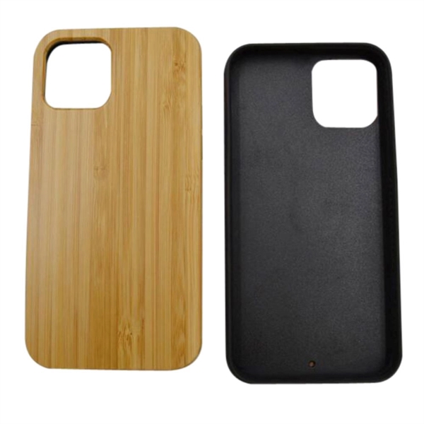 iPhone 11  Pro Bamboo Wood Case with TPU Edges