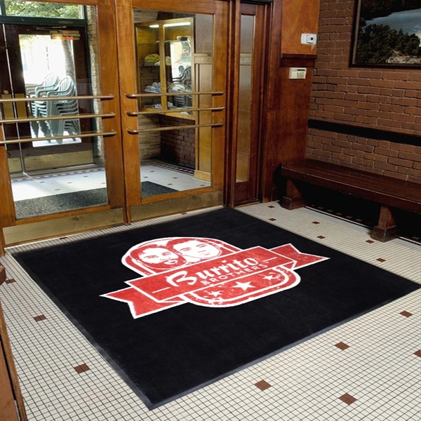 Custom Indoor & Outdoor  Shop Carpet Mat 5' x 8'