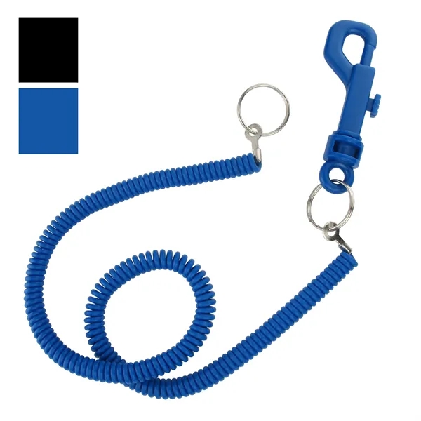 Coil-A-Card Expandable Card/Badge Holder, 5.25"