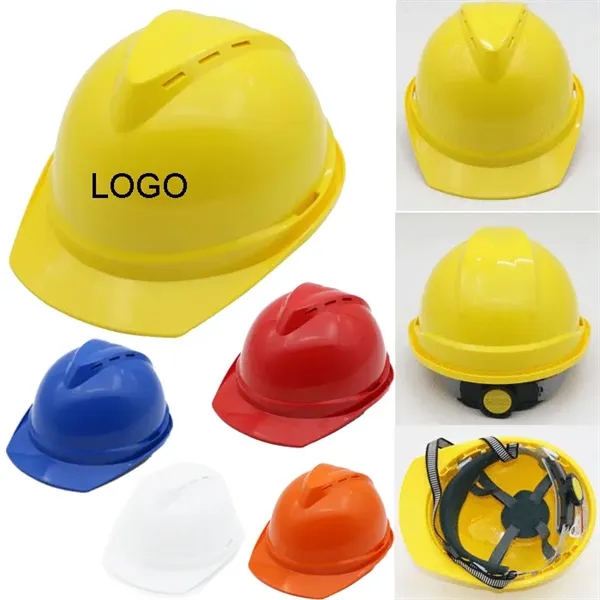 V shape Breathable Worker's Safety Helmet
