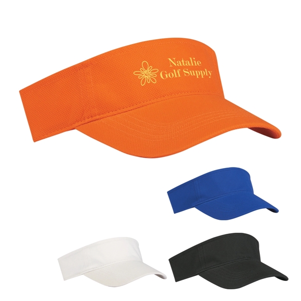 Quick Dry Visor Red CAT A Marketing Sample  