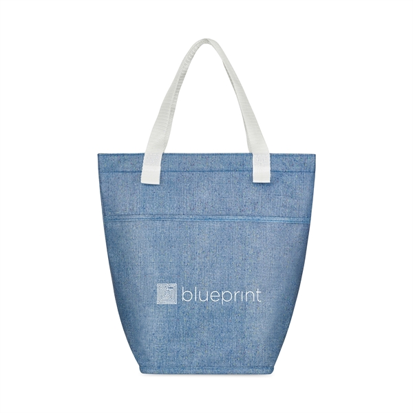 Sami Laminated Recycled Non-Woven Mini Tote Cooler
