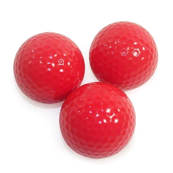 Red Golf Balls