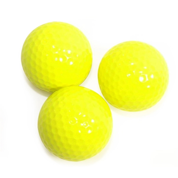 Yellow Golf Balls