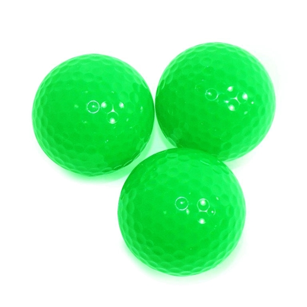 Neon Green Golf Balls