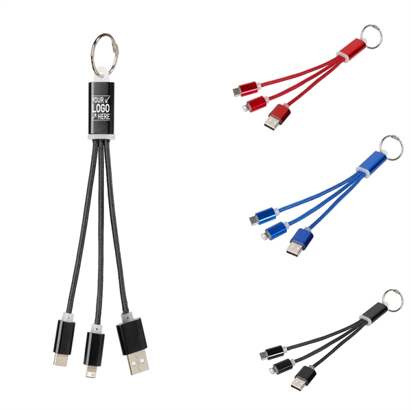 Charging Cable With Keyring