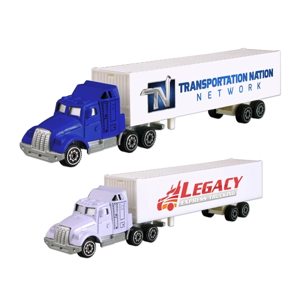 Die Cast Decal Tractor Trailer Truck