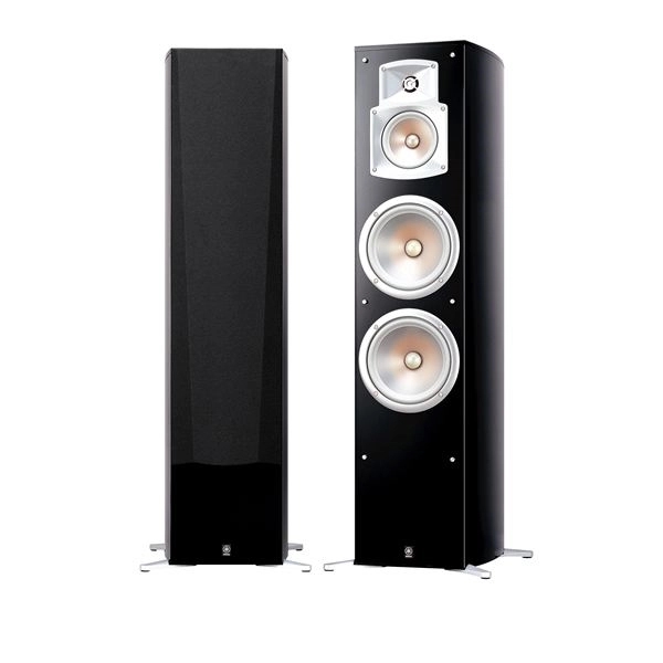 3-Way Bass Reflex Floor Standing Speakers, 8" Woofers