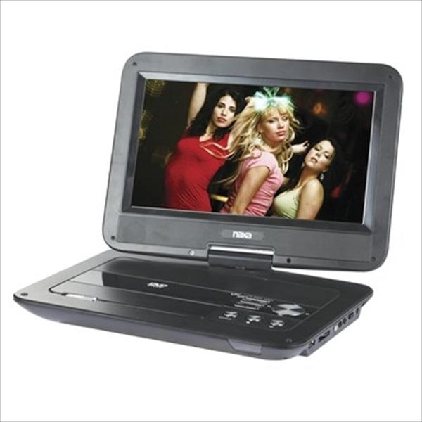 10" Swivel Screen Portable DVD Player w/USB/SD/MMC Inputs