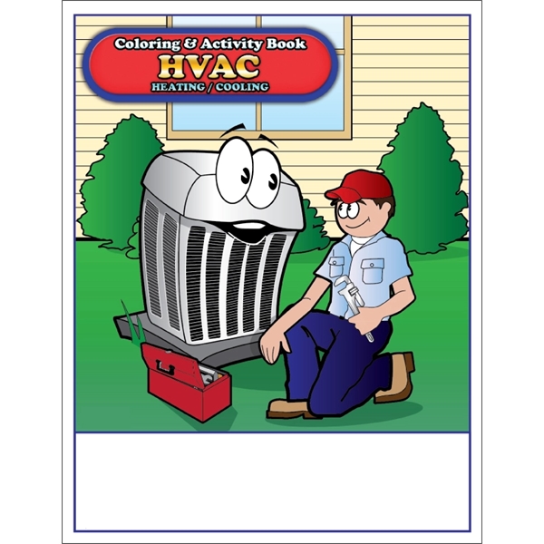 Heating and Cooling Imprintable Coloring Book