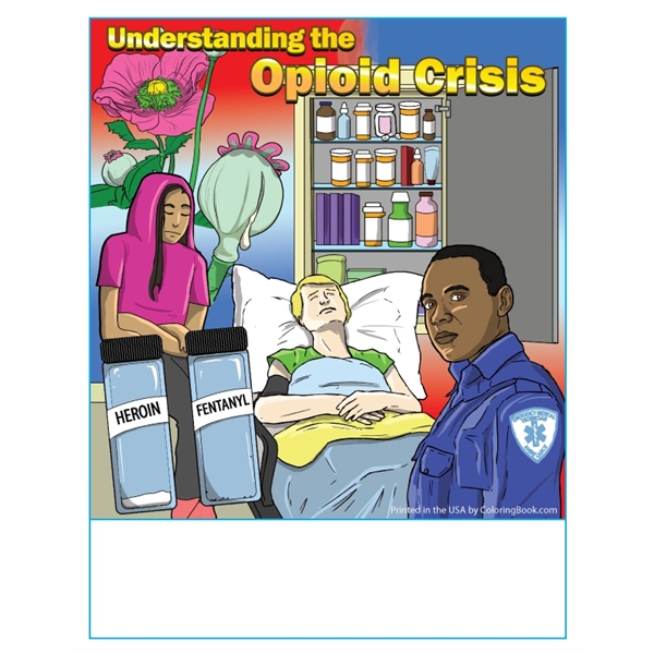 Understanding the Opioid Crisis Imprintable Coloring Book