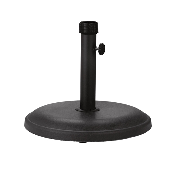 18" Round Fiberstone Weighted Umbrella Stand